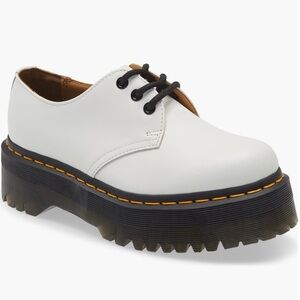 NEW! Dr. Martens Quad Platform Derby (Women)